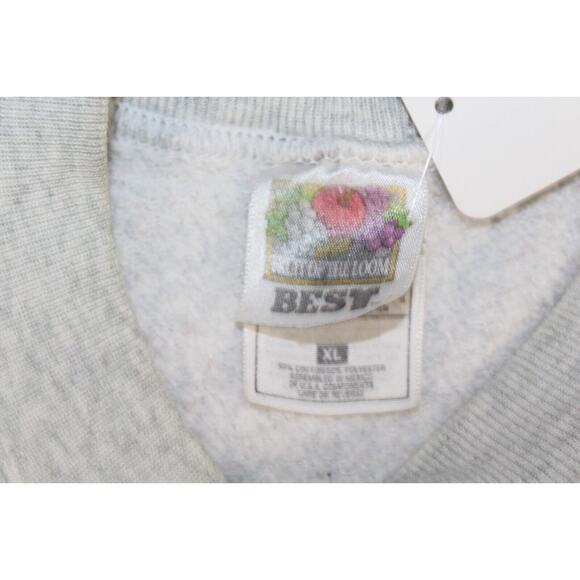 Vintage Lone Star Steakhouse & Saloon Chicago Sweatshirt Puff Print Size XL USA - Picture 4 of 4